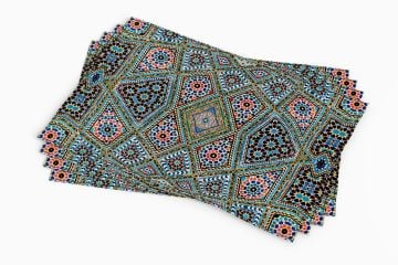 Ramazan Koleksiyonu - Amerikan Servisi 3'lü set Dikilmemiş Panel Kumaş(%20 İNDİRİM)
