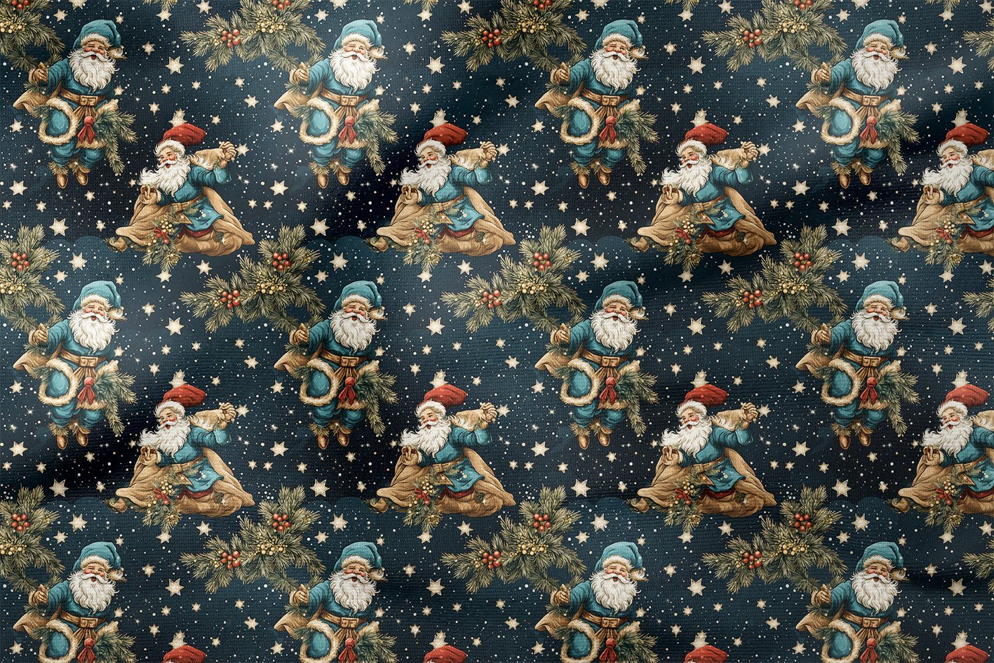 Yılbaşı Koleksiyonu- Vintage Noel Baba ve Hediye Paketleri (SONBAHAR İNDİRİMİ)