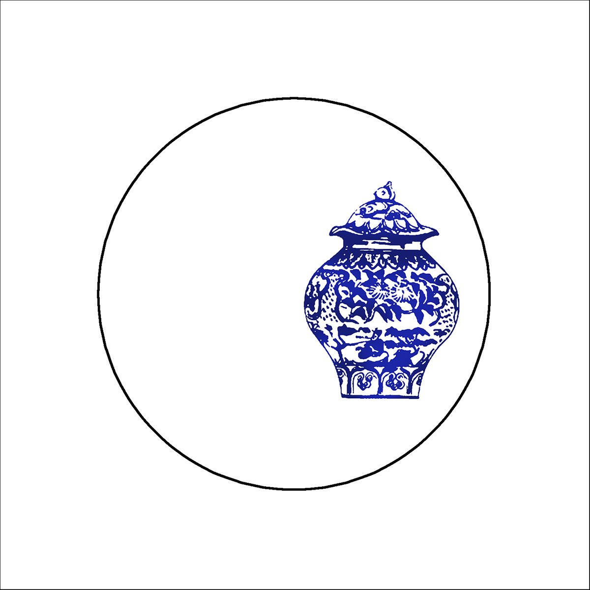 Ceramic Vase Serving Plate - Plate Set of 3