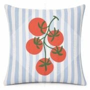 Domates Kırlent Paneli 45x45 cm 2'li Dikilmemiş Kırlent Paneli