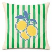 Limon Kırlent Paneli 45x45 cm 2'li Set