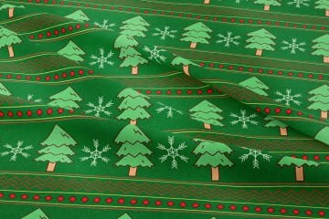 Christmas Collection-Snowflakes with Pine Trees