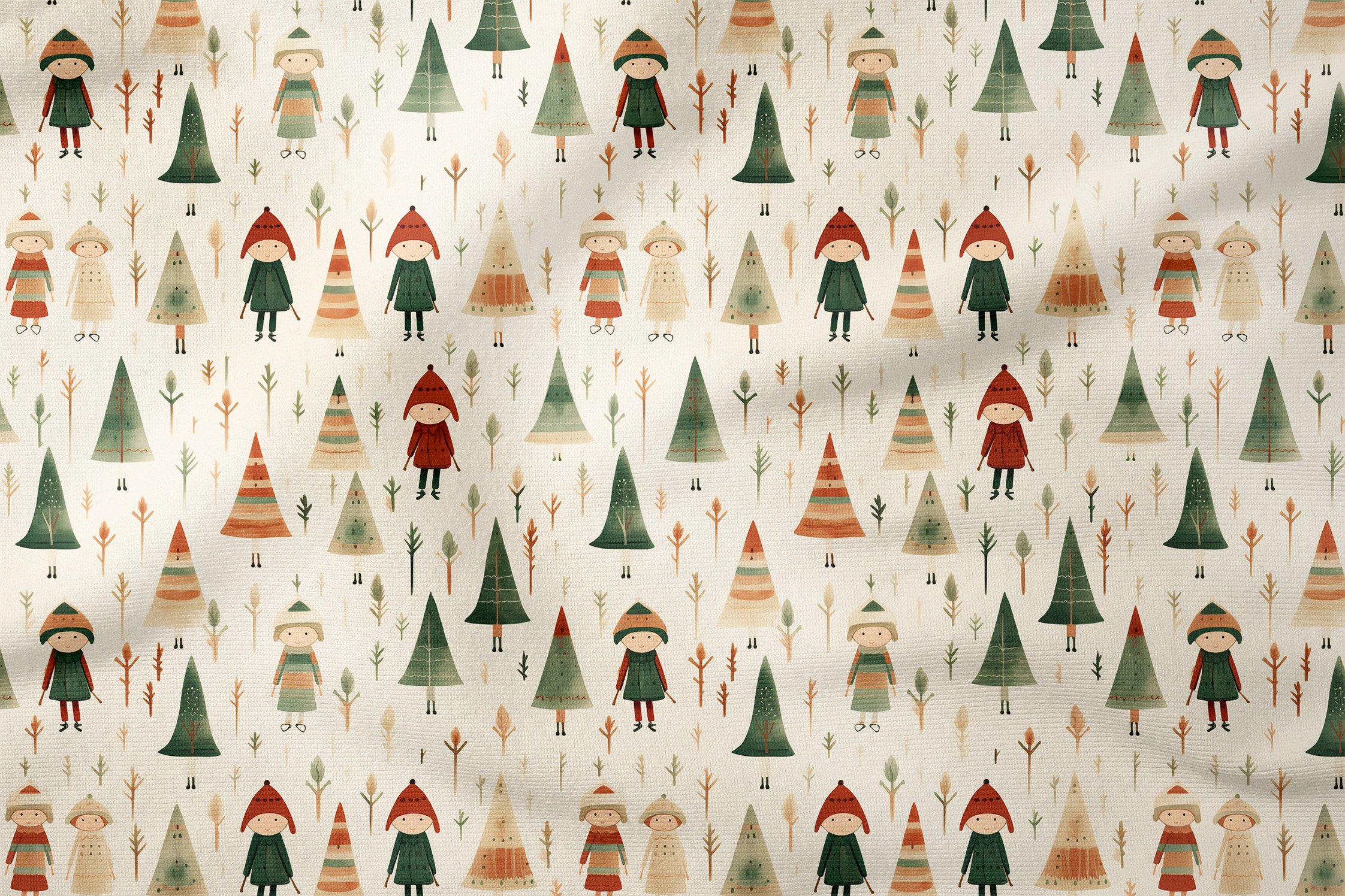 Yılbaşı Koleksiyonu-Ağaçlar İçinde Noel Elfleri