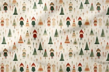 Yılbaşı Koleksiyonu-Ağaçlar İçinde Noel Elfleri