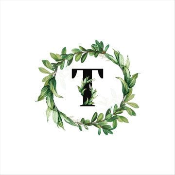 T Harfli Çelenkli Yastıklık