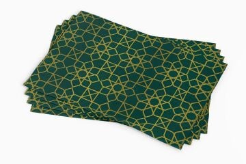 Ramazan Koleksiyonu - Amerikan Servisi 3'lü set Dikilmemiş Panel Kumaş