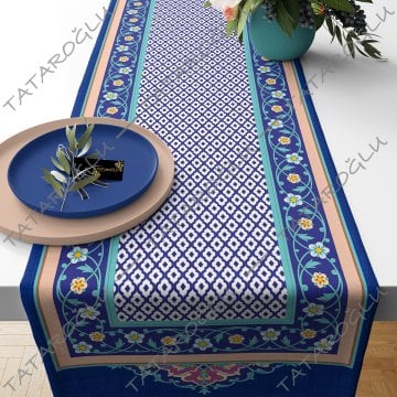 Ramazan Koleksiyonu-Etnik Desenli Runner