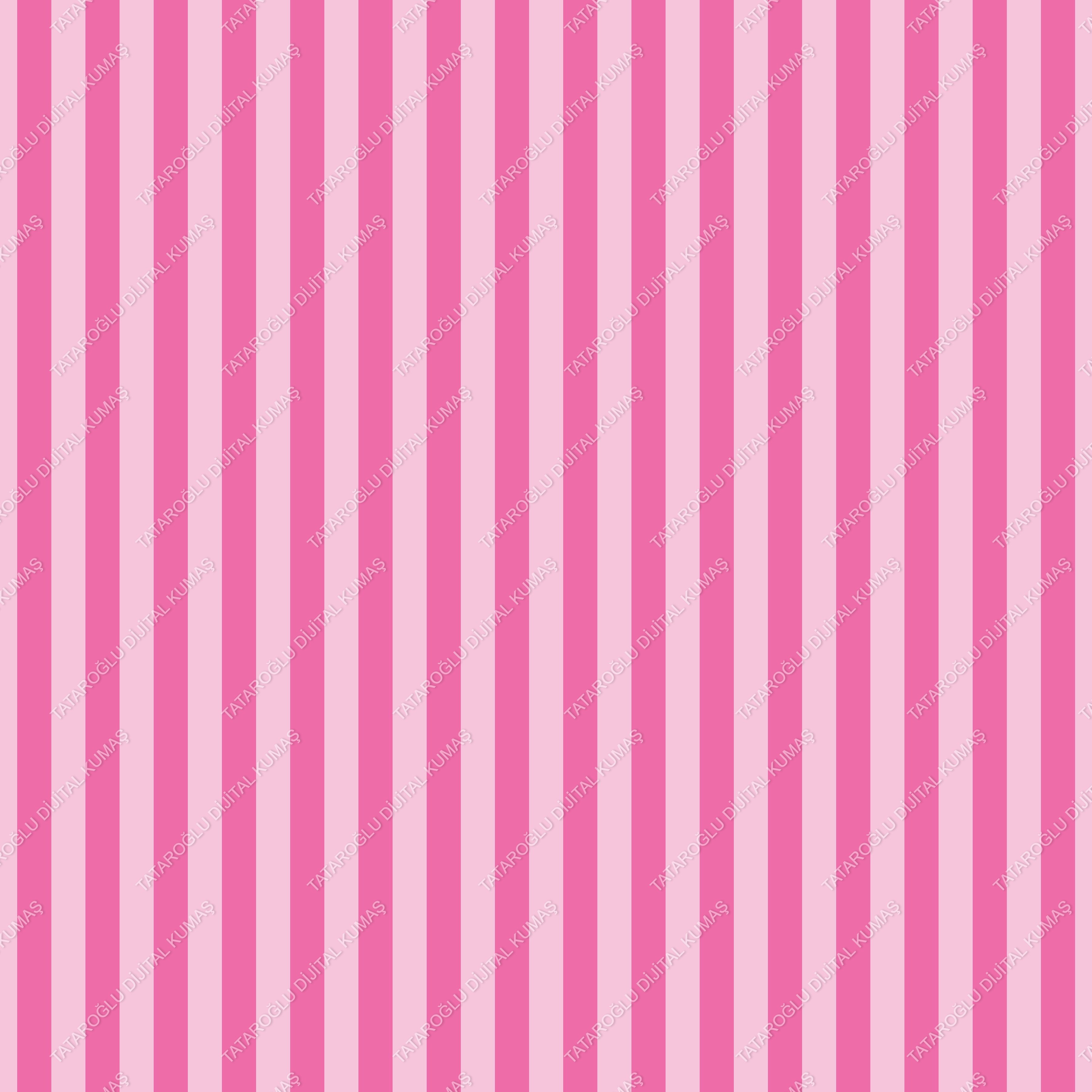 Yaz Koleksiyonu Vintage Pembe Çizgili Desenli Çok Amaçlı Dekoratif Dijital Baskı Kumaş