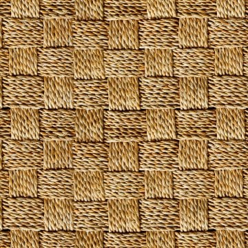 Knitted Jute Look Patterned Digital Printed Fabric