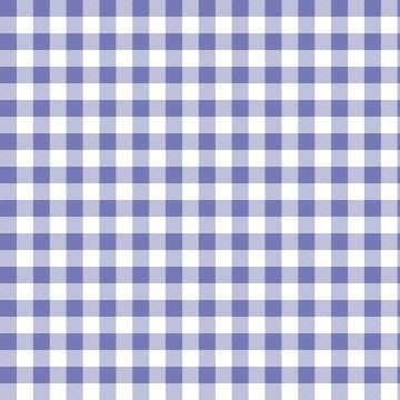 Yaz Koleksiyonu - Soft Renkler Mor Gingham Ekose Dekoratif Dijital Baskı Kumaş