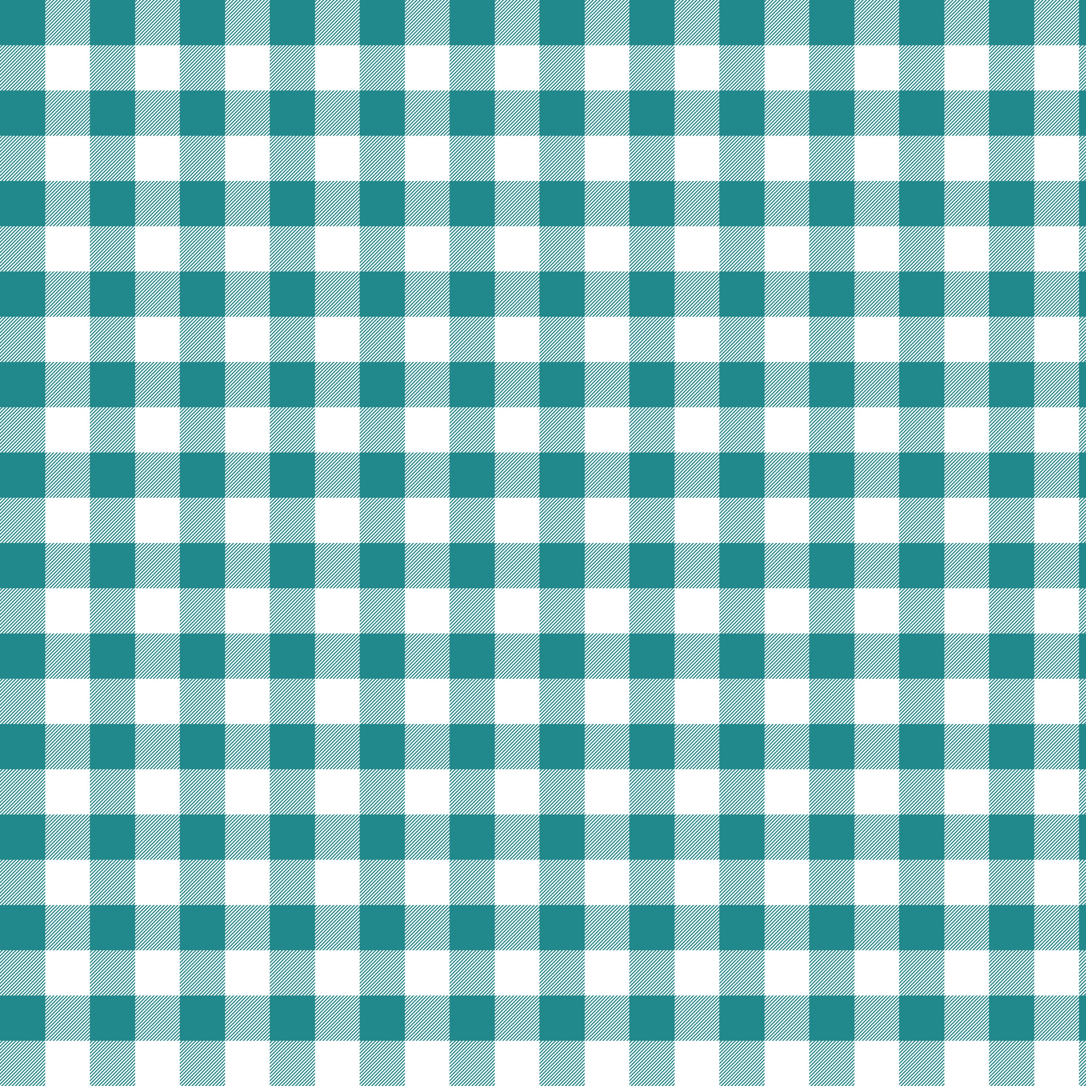 Yaz Koleksiyonu - Soft Renkler Yeşil Gingham Ekose Dekoratif Dijital Baskı Kumaş