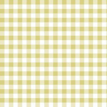 Yaz Koleksiyonu - Soft Renkler Pastel Sarı Gingham Ekose Dekoratif Dijital Baskı Kumaş