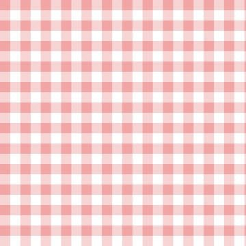 Yaz Koleksiyonu - Soft Renkler Pastel Pembe Gingham Ekose Dekoratif Dijital Baskı Kumaş