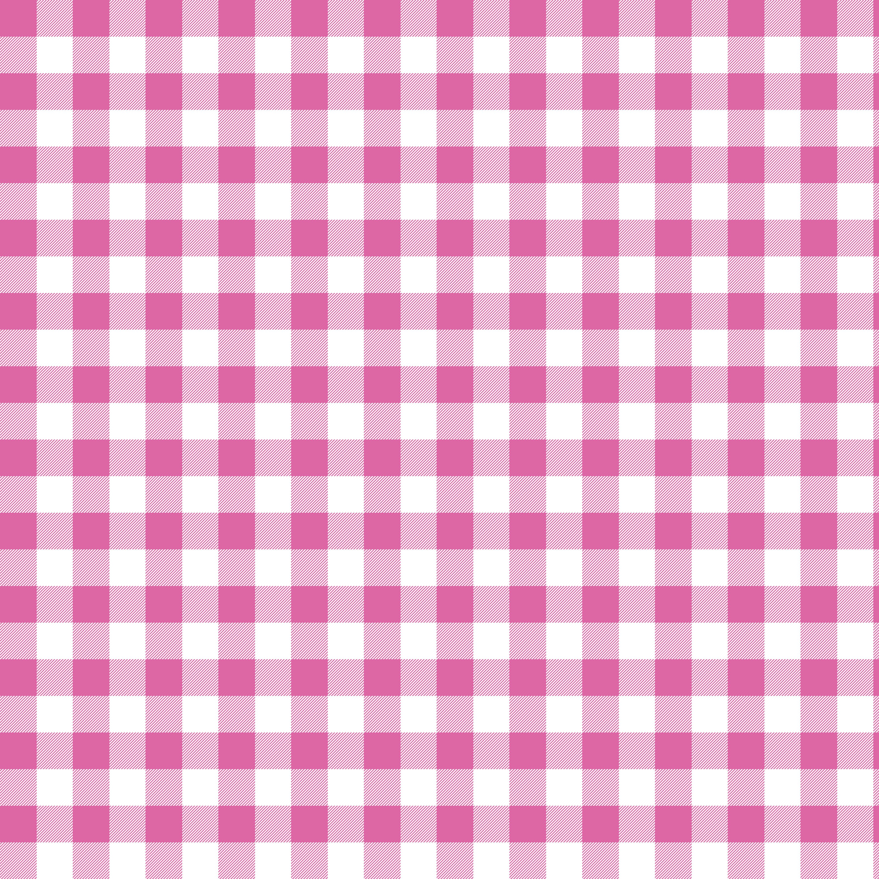 Yaz Koleksiyonu - Soft Renkler Lavanta Gül Pembe Gingham Ekose Dekoratif Dijital Baskı Kumaş