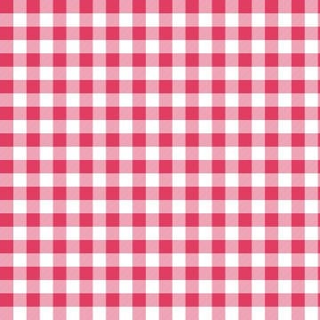 Yaz Koleksiyonu - Soft Renkler İran Pembesi Gingham Ekose Dekoratif Dijital Baskı Kumaş