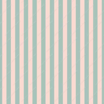 Yaz Koleksiyonu Vintage Yeşil Bej Çizgili Desenli Çok Amaçlı Dekoratif Dijital Baskı Kumaş