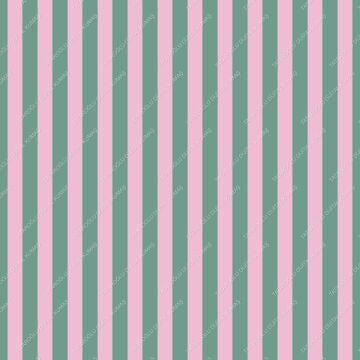 Yaz Koleksiyonu Vintage Pembe Yeşil Çizgili Desenli Çok Amaçlı Dekoratif Dijital Baskı Kumaş