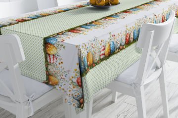 Happy Easter Easter Collection - Tablecloth Seamless