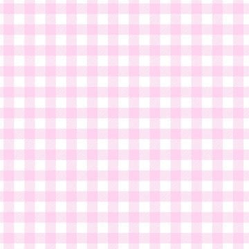 Beyaz Zemin Üzerine Pembe Pötikare Dijital Baskılı Kumaş