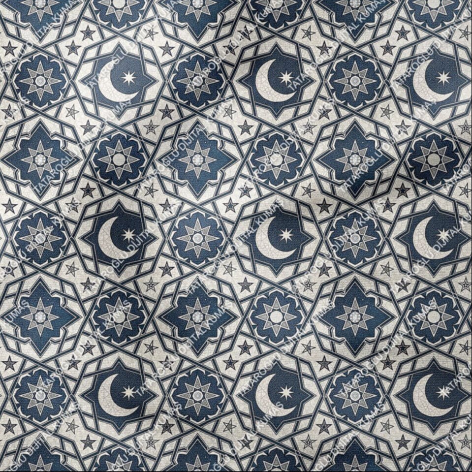 Ramazan Koleksiyonu - Çok Amaçlı Dekoratif Çok Amaçlı Tasarım Kumaş
