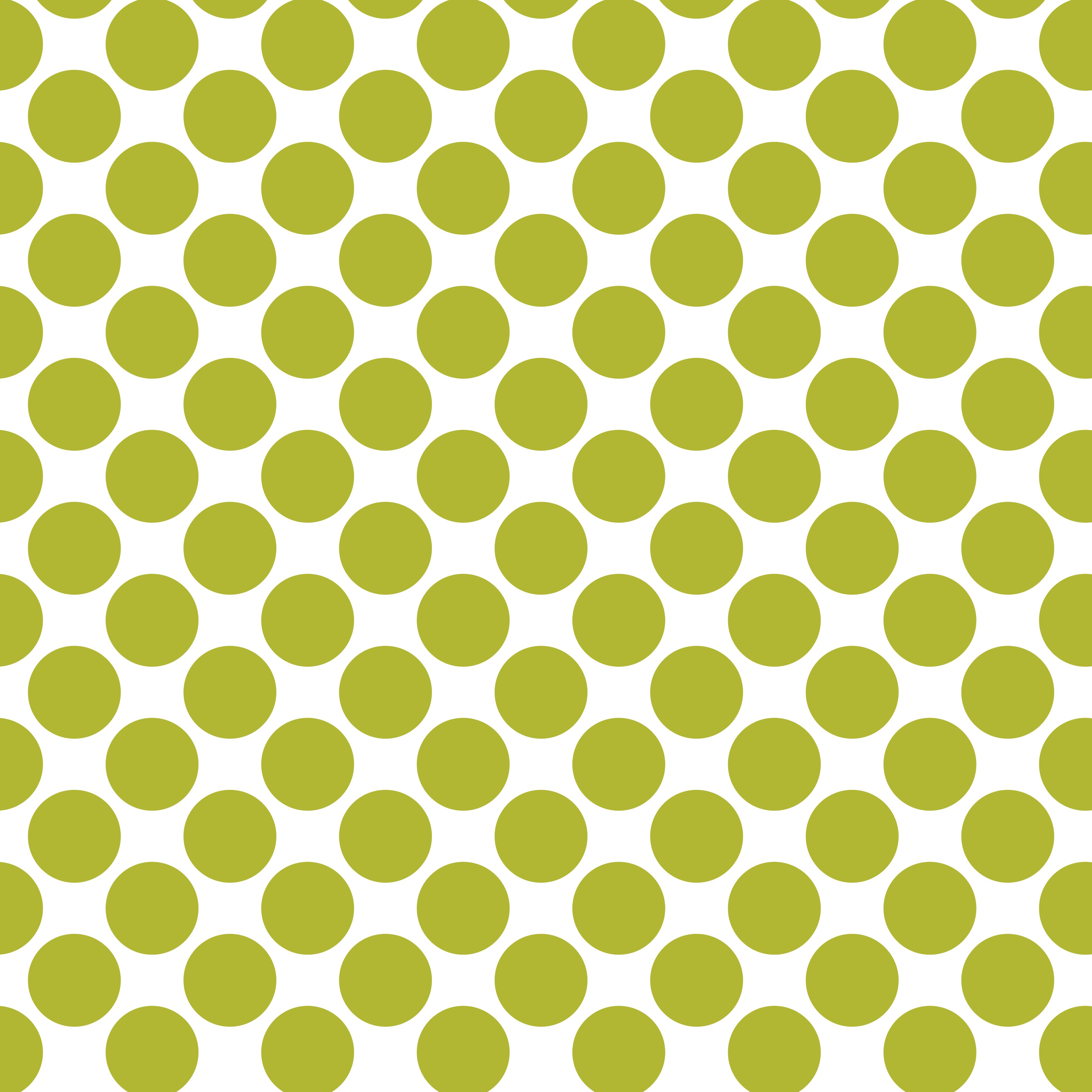 Polka Dot 1 cm Beyaz - Yağ Yeşili Puantiye Dekoratif Baskı Kumaş
