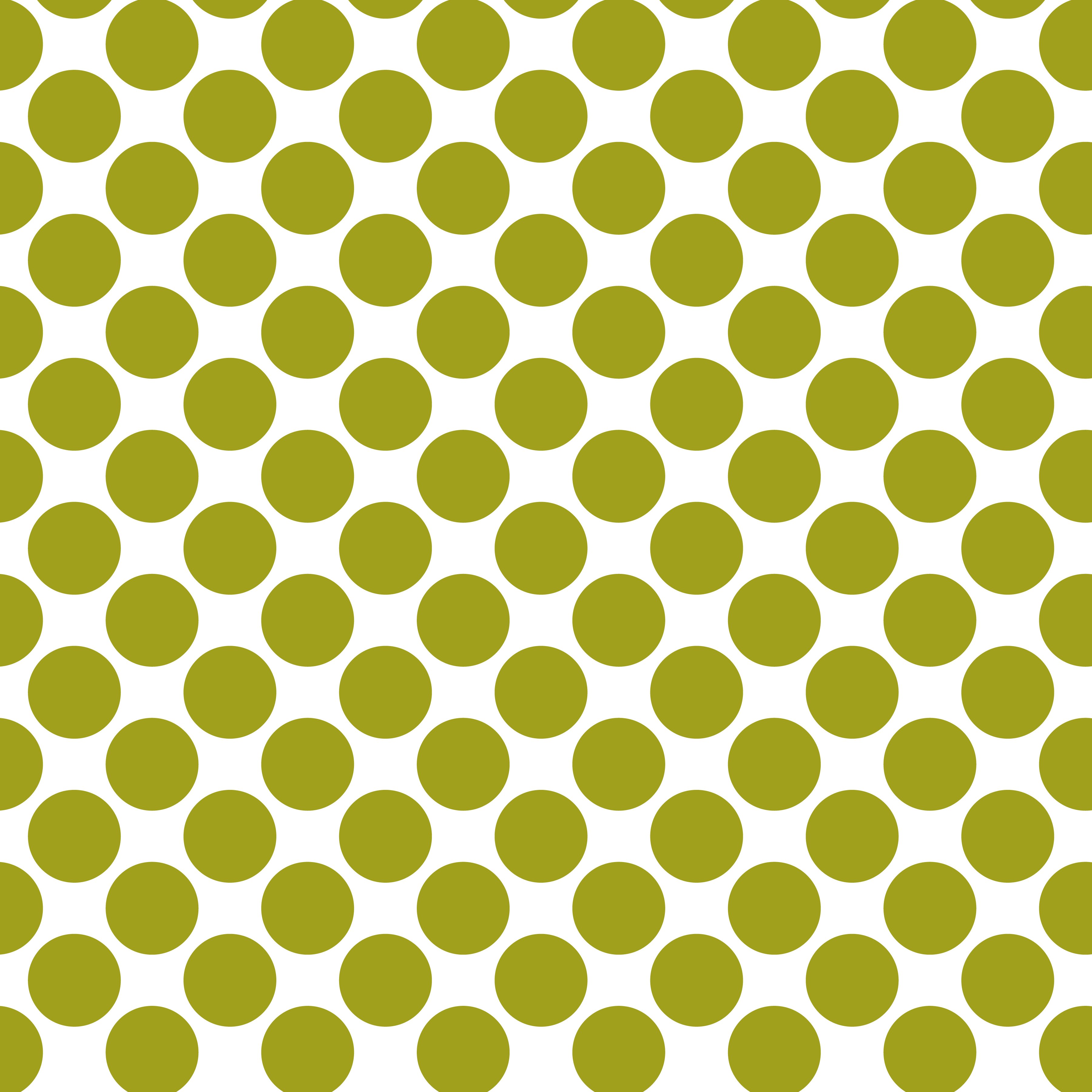Polka Dot 1 cm Beyaz - Yağ Yeşili Puantiye Dekoratif Baskı Kumaş