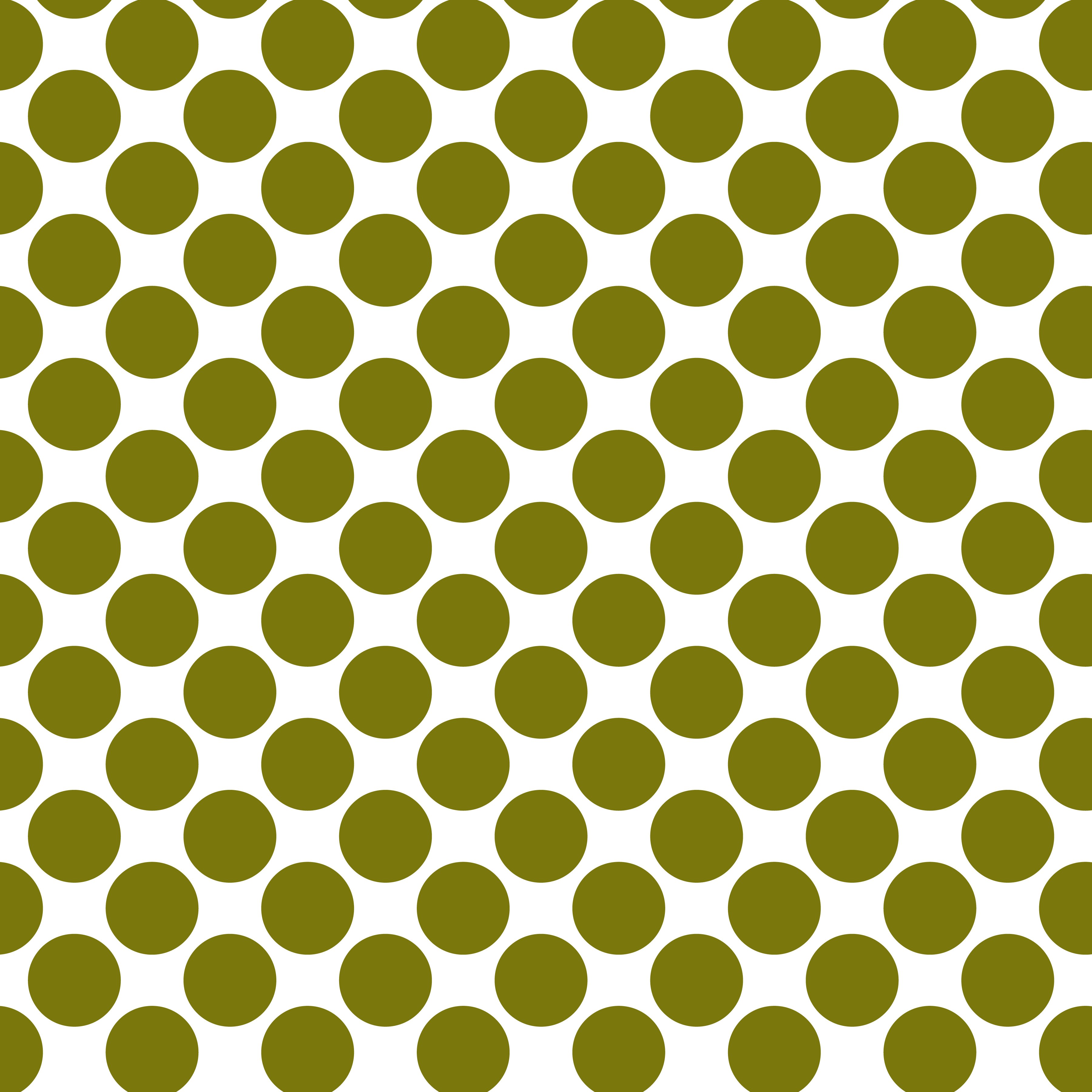 Polka Dot 1 cm Beyaz - Koyu Yağ Yeşili Puantiye Dekoratif Baskı Kumaş