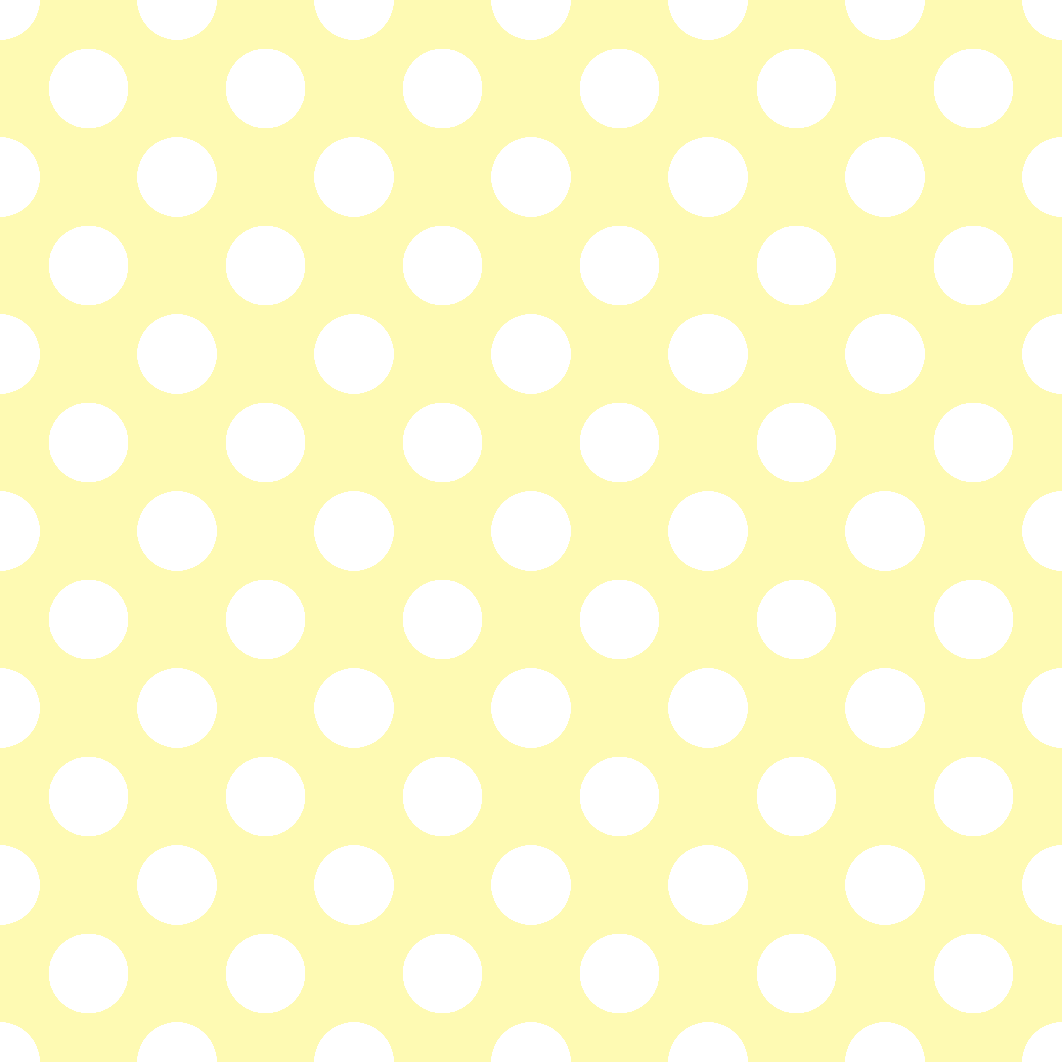Ткань с декоративным принтом в горошек 1 см Gold Sprout Yellow - White Polka Dot
