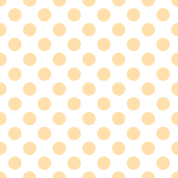 Polka Dot 1 cm Beyaz - Bisküvi Puantiye Dekoratif Baskı Kumaş