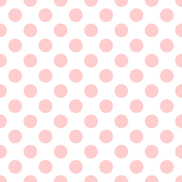 Polka Dot 1 cm Beyaz - Puslu Gül Puantiye Dekoratif Baskı Kumaş