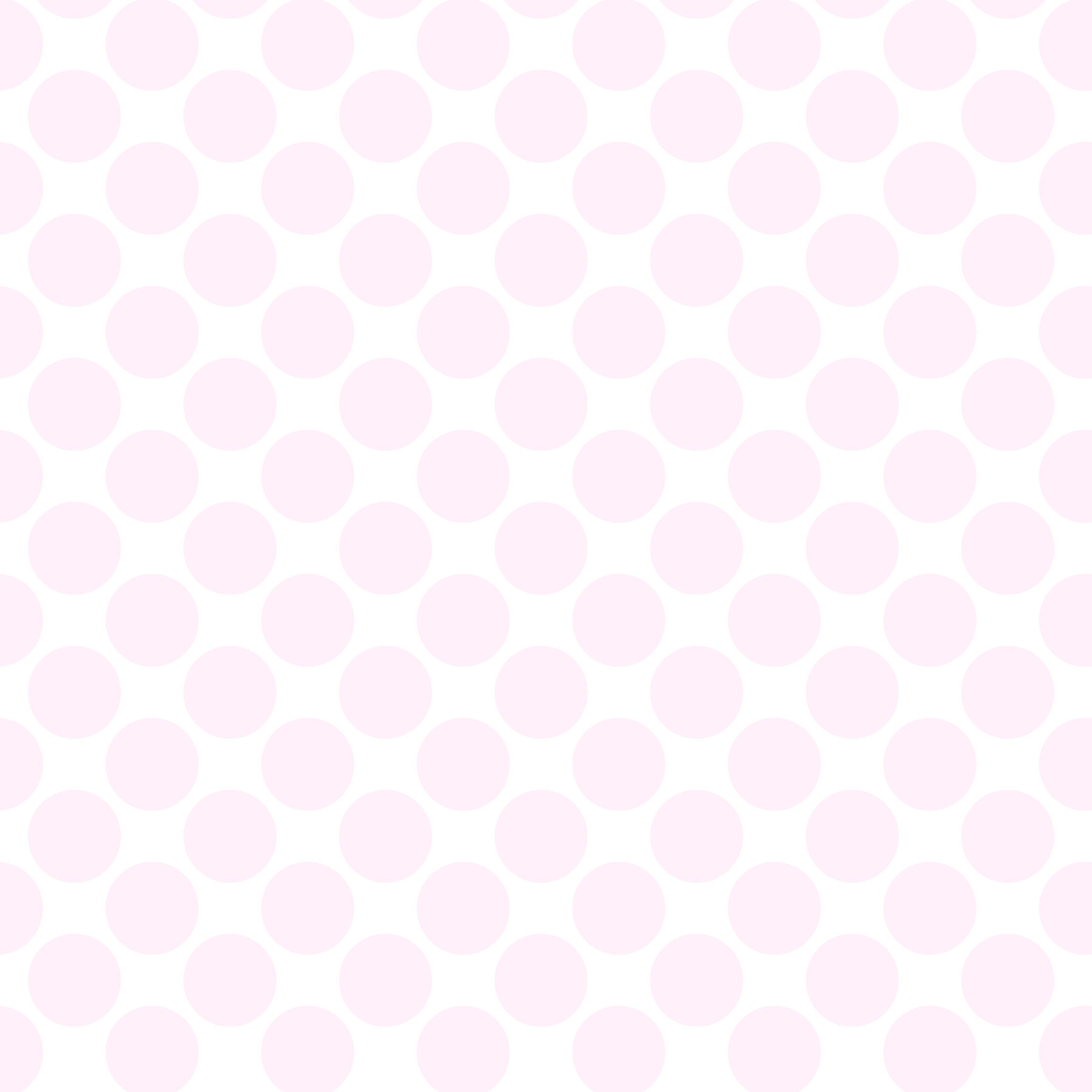 Polka Dot 1 cm Beyaz - Bebe Pembe Puantiye Dekoratif Baskı Kumaş