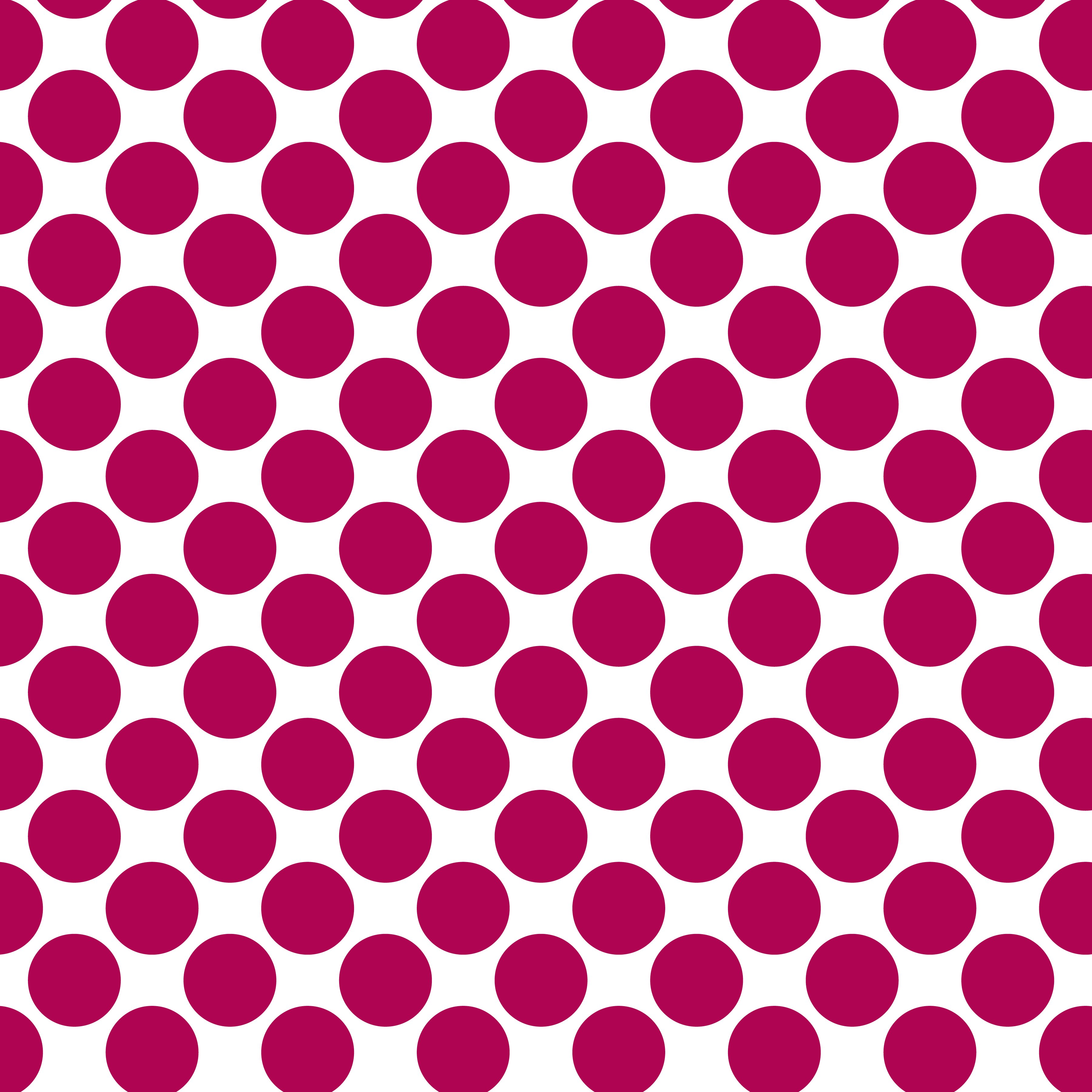 Polka Dot 1 cm Beyaz - Barbie Pembe Puantiye Dekoratif Baskı Kumaş
