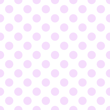 Polka Dot 1 cm Beyaz - Lavender Puantiye Dekoratif Baskı Kumaş