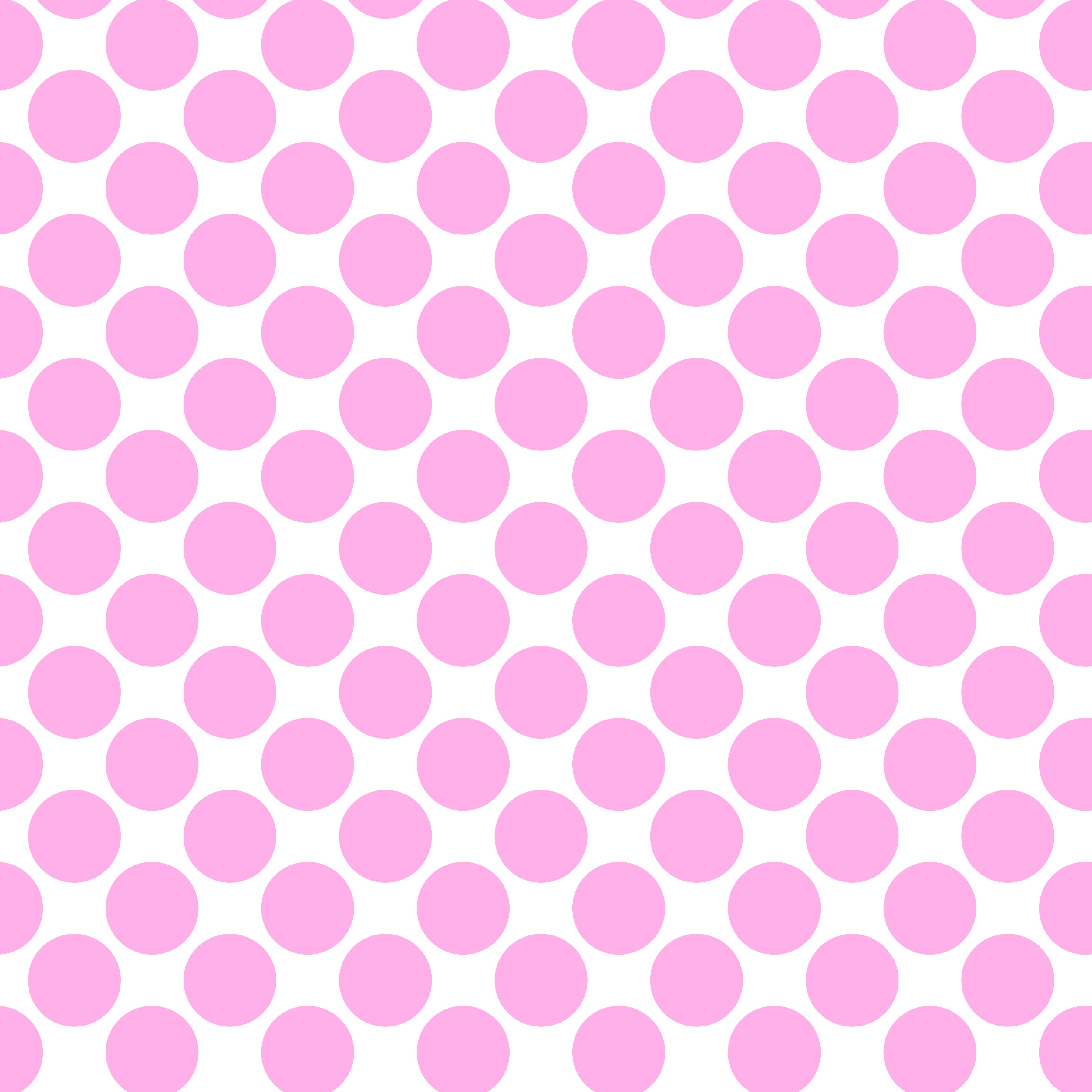 Polka Dot 1 cm Beyaz - Violet Puantiye Dekoratif Baskı Kumaş