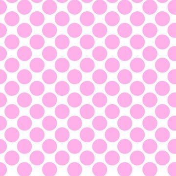 Polka Dot 1 cm Beyaz - Violet Puantiye Dekoratif Baskı Kumaş