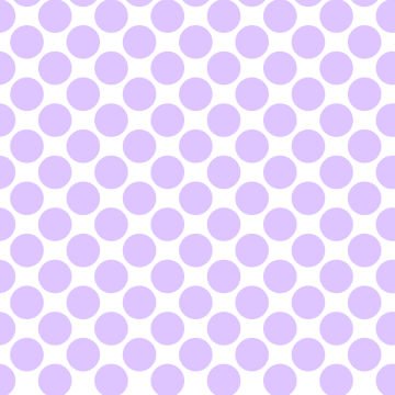 Polka Dot 1 cm Beyaz Periwinkle Puantiye Dekoratif Baskı Kumaş