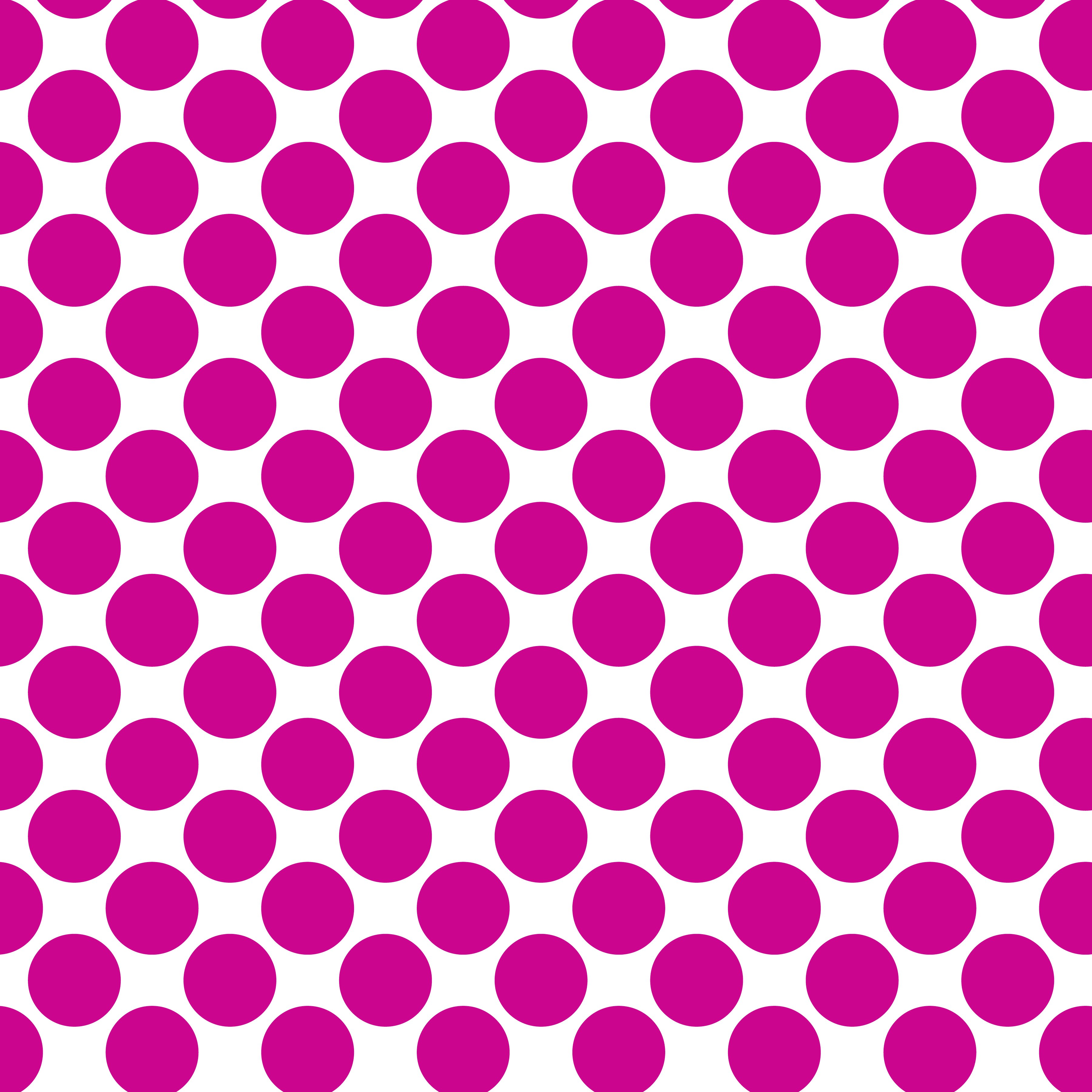 Polka Dot 1 cm Beyaz - Kırmızı Menekşe Puantiye Dekoratif Baskı Kumaş