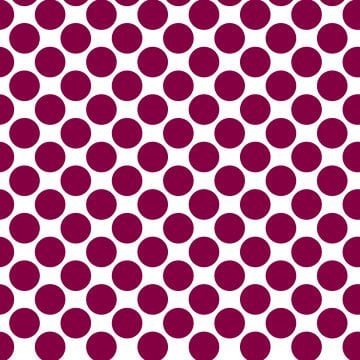 Polka Dot 1 cm Beyaz - Palatinate Mor Puantiye Dekoratif Baskı Kumaş