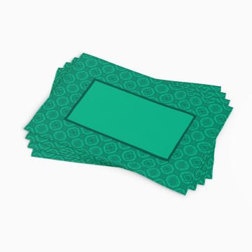 Osmanlı Motifli Ramazan Amerikan Servis 3'lü Set Dikilmemiş