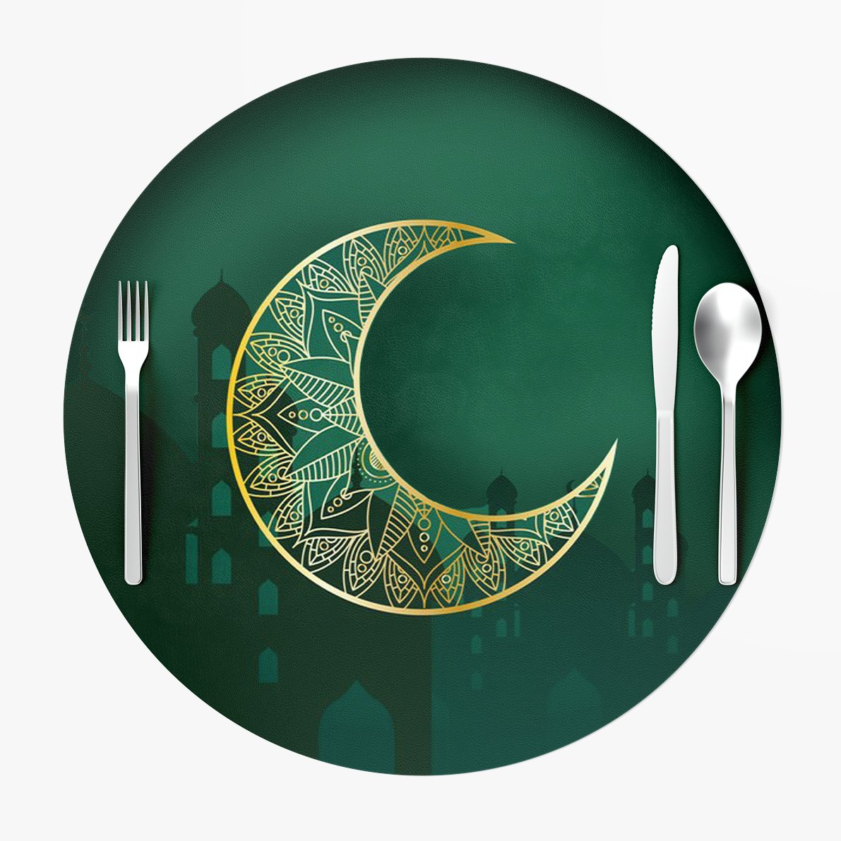 Yeşil Sarı Kandilli Ramazan Supla 3'lü Set Dikilmemiş