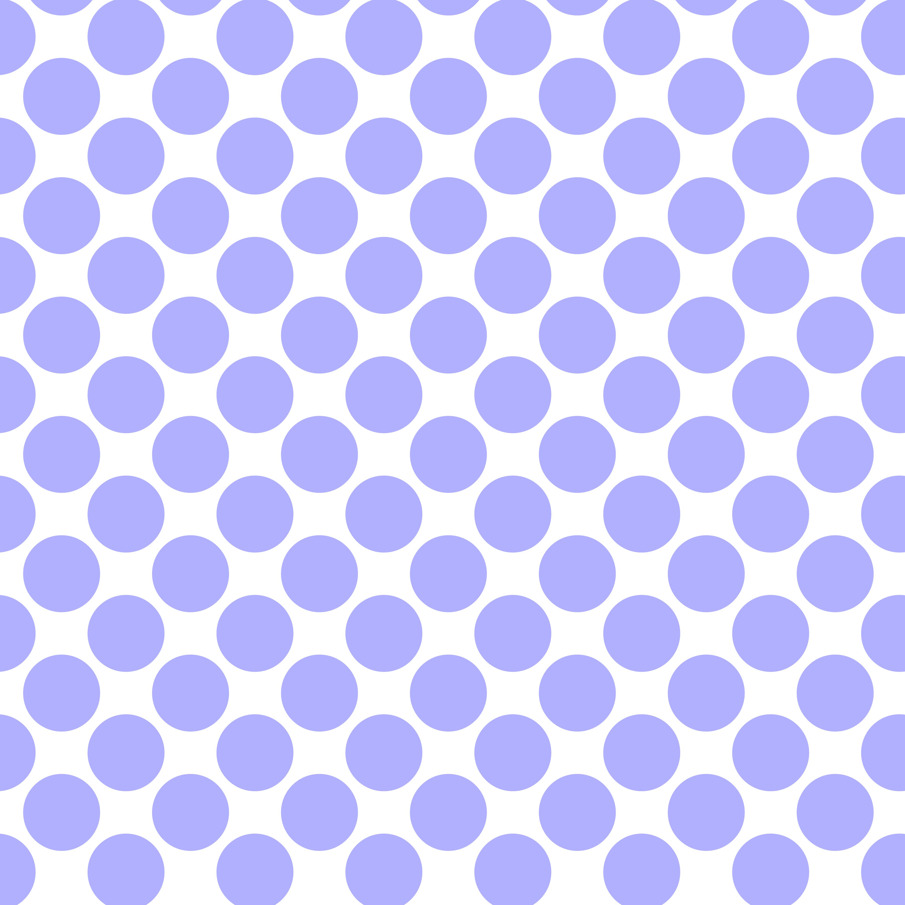 Polka Dot 1 cm Beyaz - Lavender Puantiye Dekoratif Baskı Kumaş