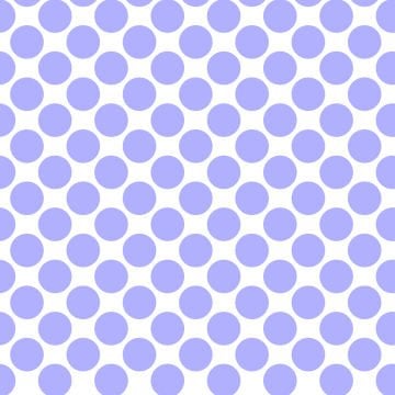 Polka Dot 1 cm Beyaz - Lavender Puantiye Dekoratif Baskı Kumaş