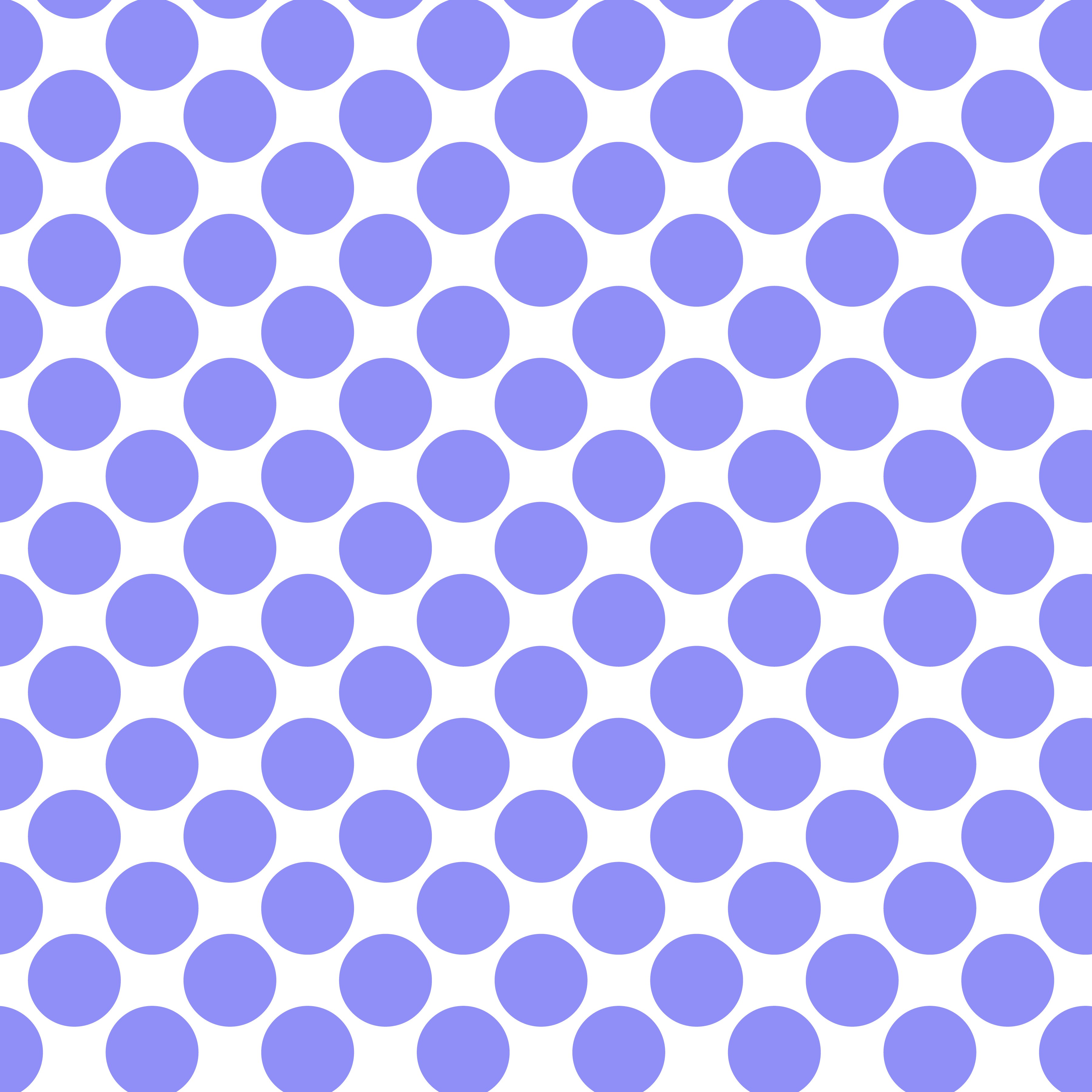 Polka Dot 1 cm Beyaz - Mauve Lila Puantiye Dekoratif Baskı Kumaş