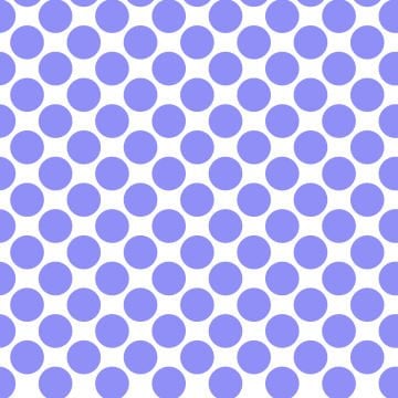 Polka Dot 1 cm Beyaz - Mauve Lila Puantiye Dekoratif Baskı Kumaş