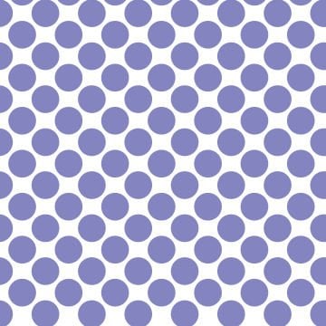 Polka Dot 1 cm Beyaz -Lavanta Gri Puantiye Dekoratif Baskı Kumaş