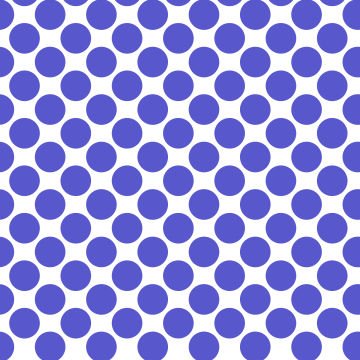 Polka Dot 1 cm Beyaz - Slate Blue Puantiye Dekoratif Baskı Kumaş