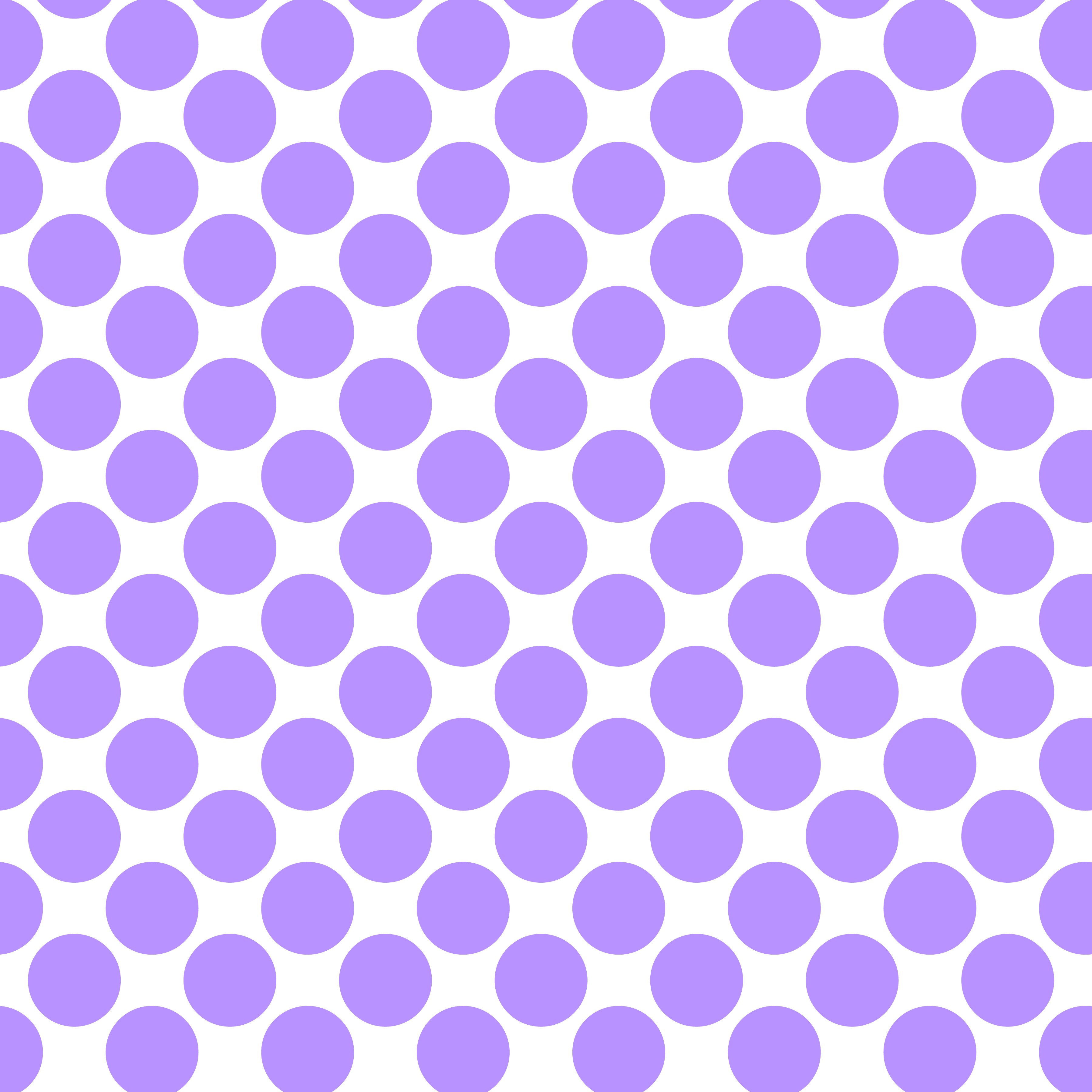 Polka Dot 1 cm Beyaz - Ametist Puantiye Dekoratif Baskı Kumaş