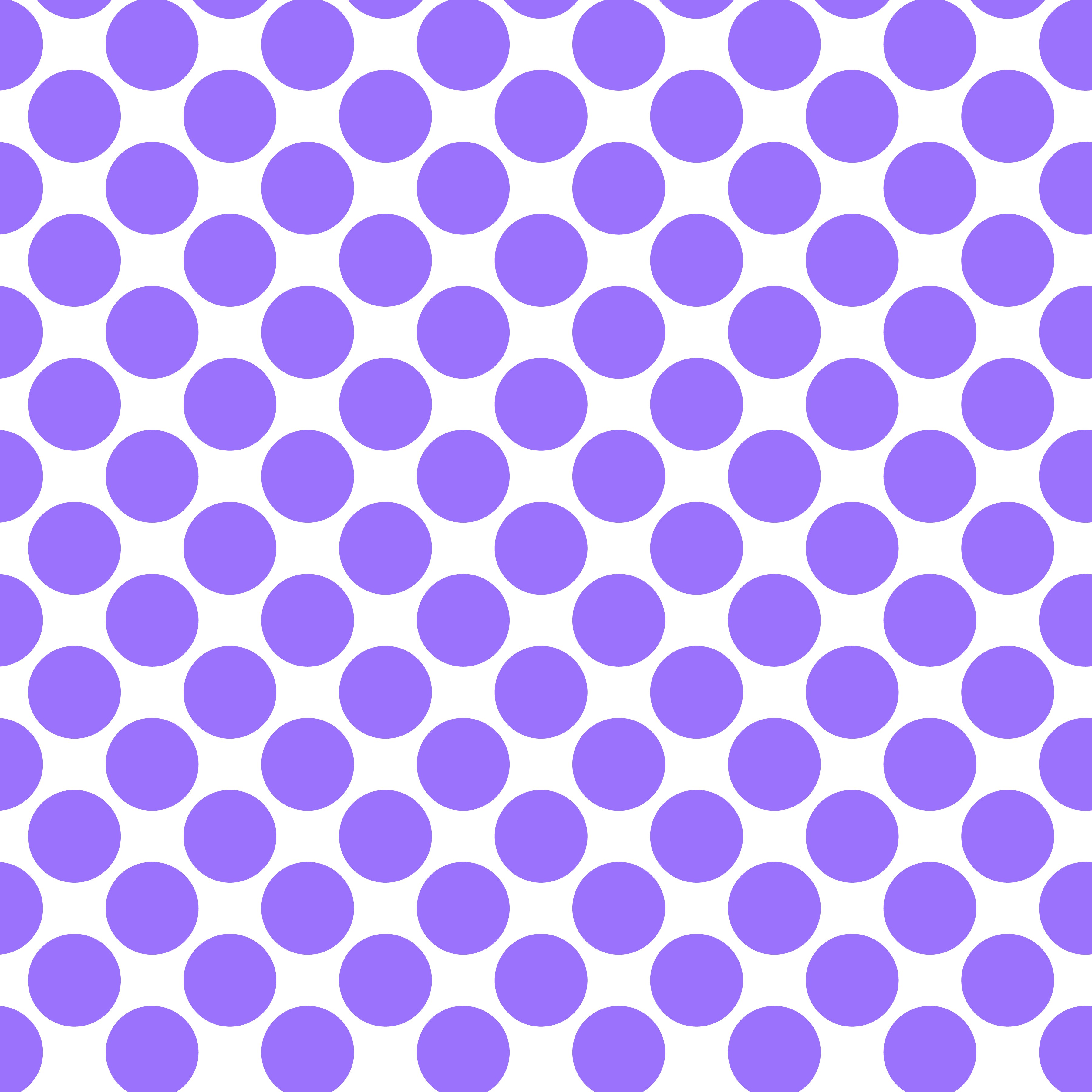 Polka Dot 1 cm Beyaz - Medium Purple Puantiye Dekoratif Baskı Kumaş