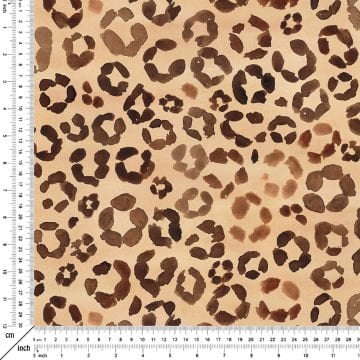 Leopard with Coffee Tone Effect