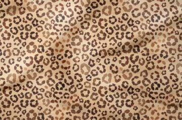 Leopard with Coffee Tone Effect